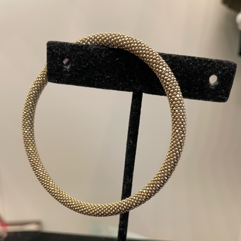 Elegant 14k Gold plated over solid 925 silver bracelet. Very shinny. From Greece